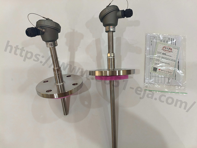 重庆川仪铠装带法兰热电阻：工业测温的稳定精准之选