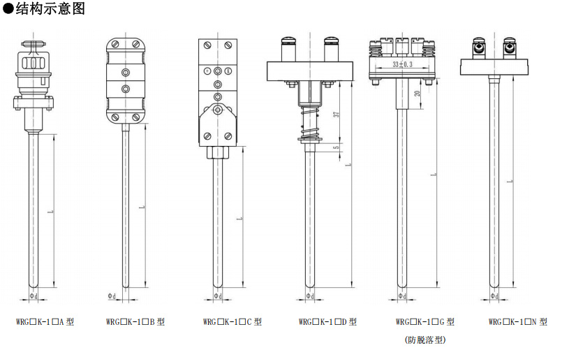 川仪铠装热电偶选型指南